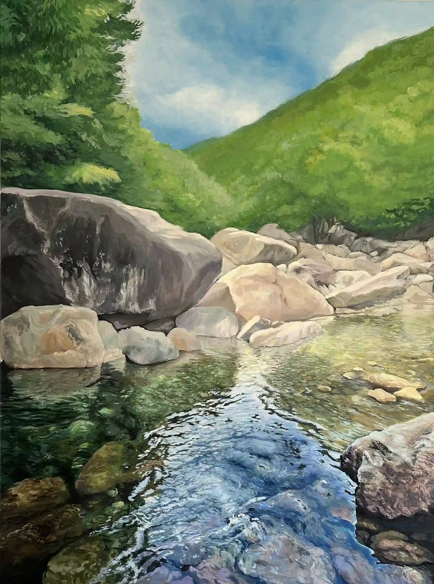 Connie Straub landscape painting