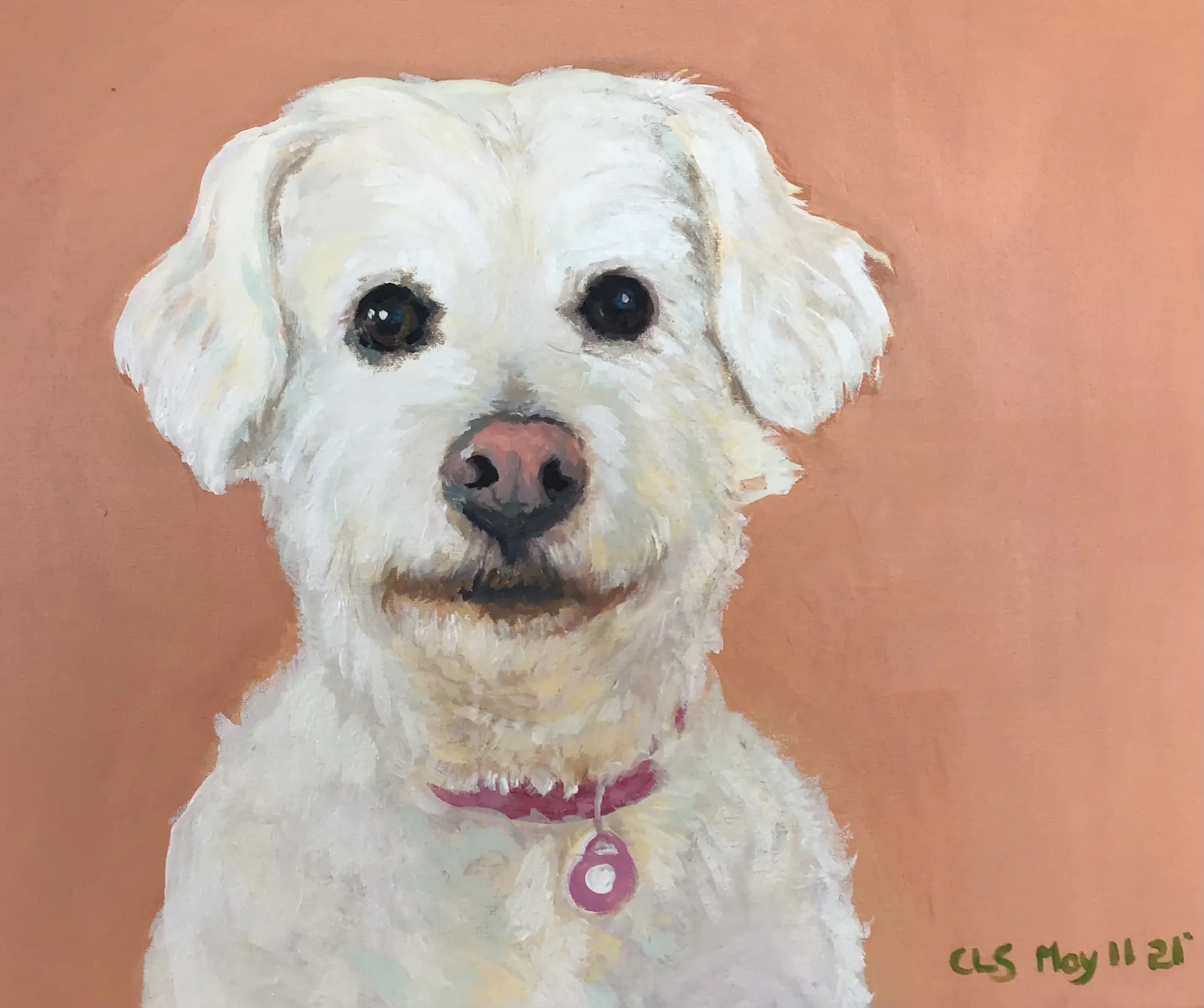 Connie Straub pet portrait painting