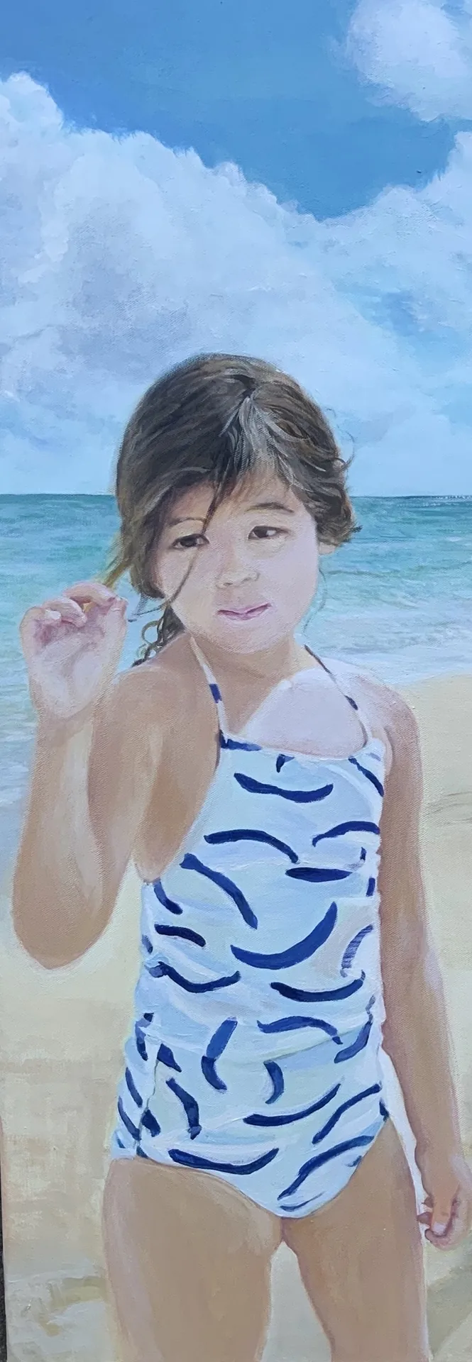 Connie Straub portrait painting