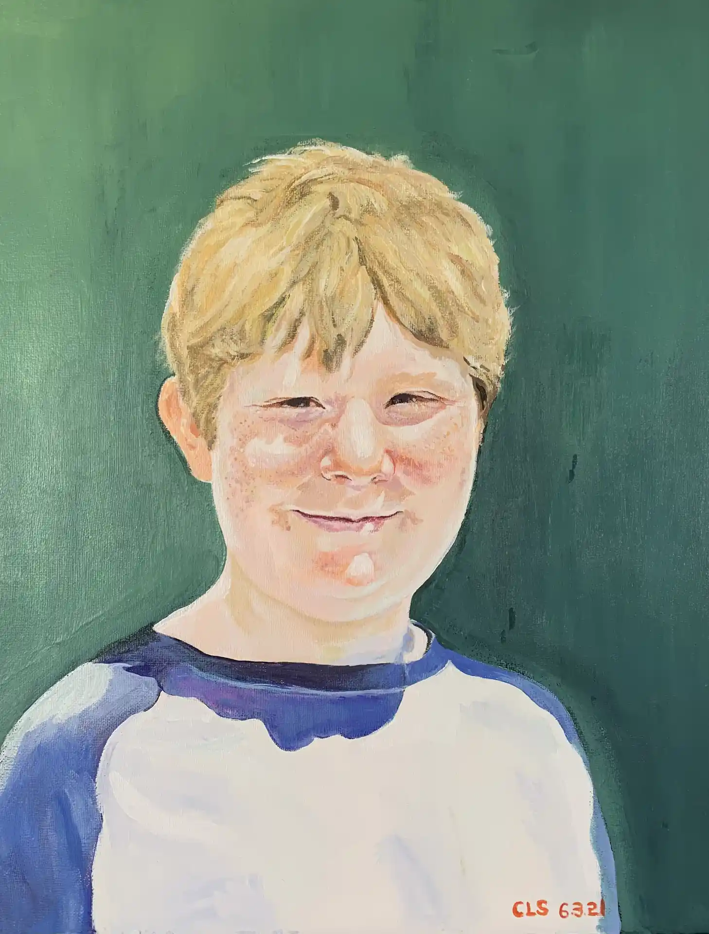 Connie Straub portrait painting