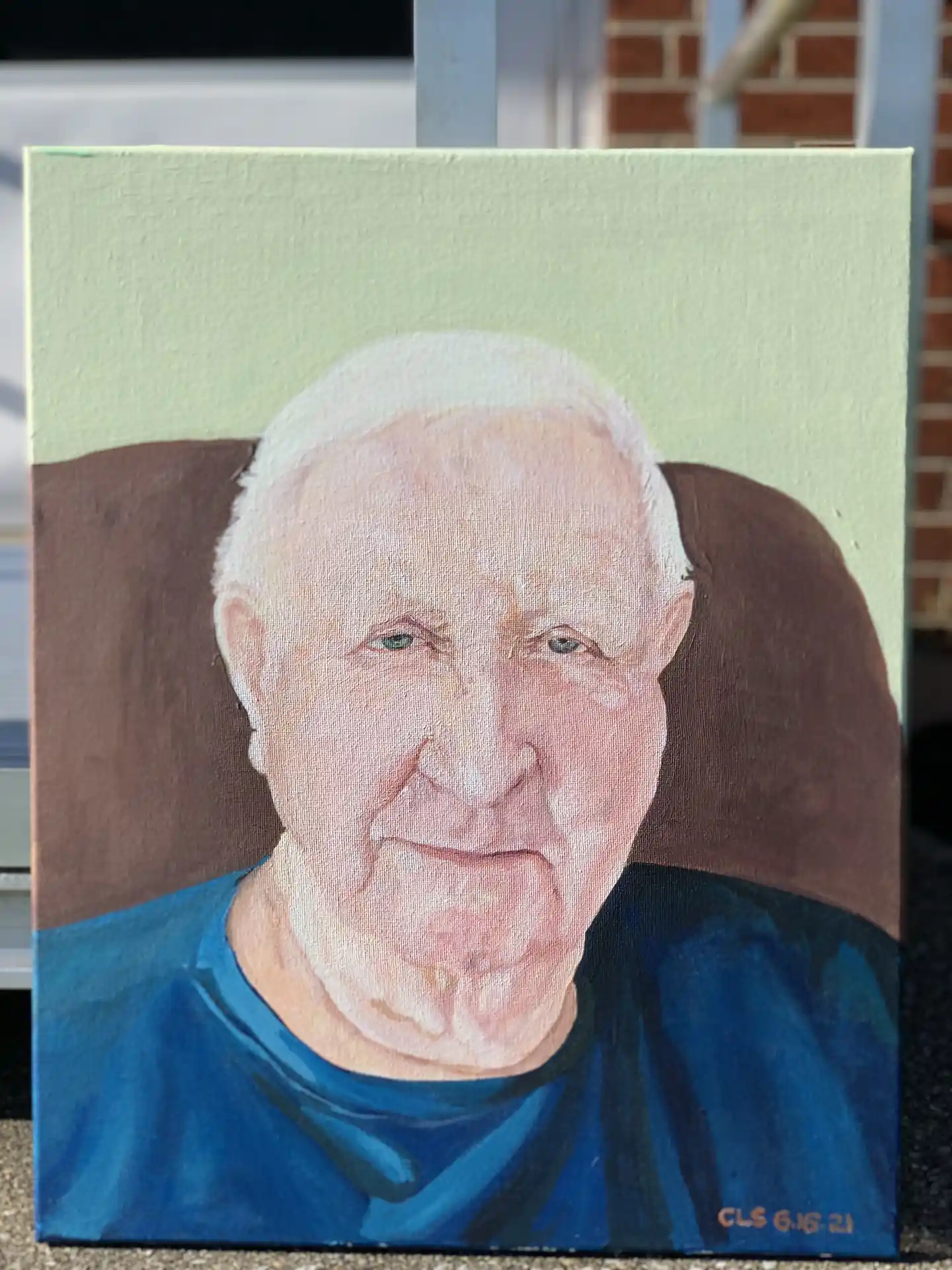 Connie Straub portrait painting