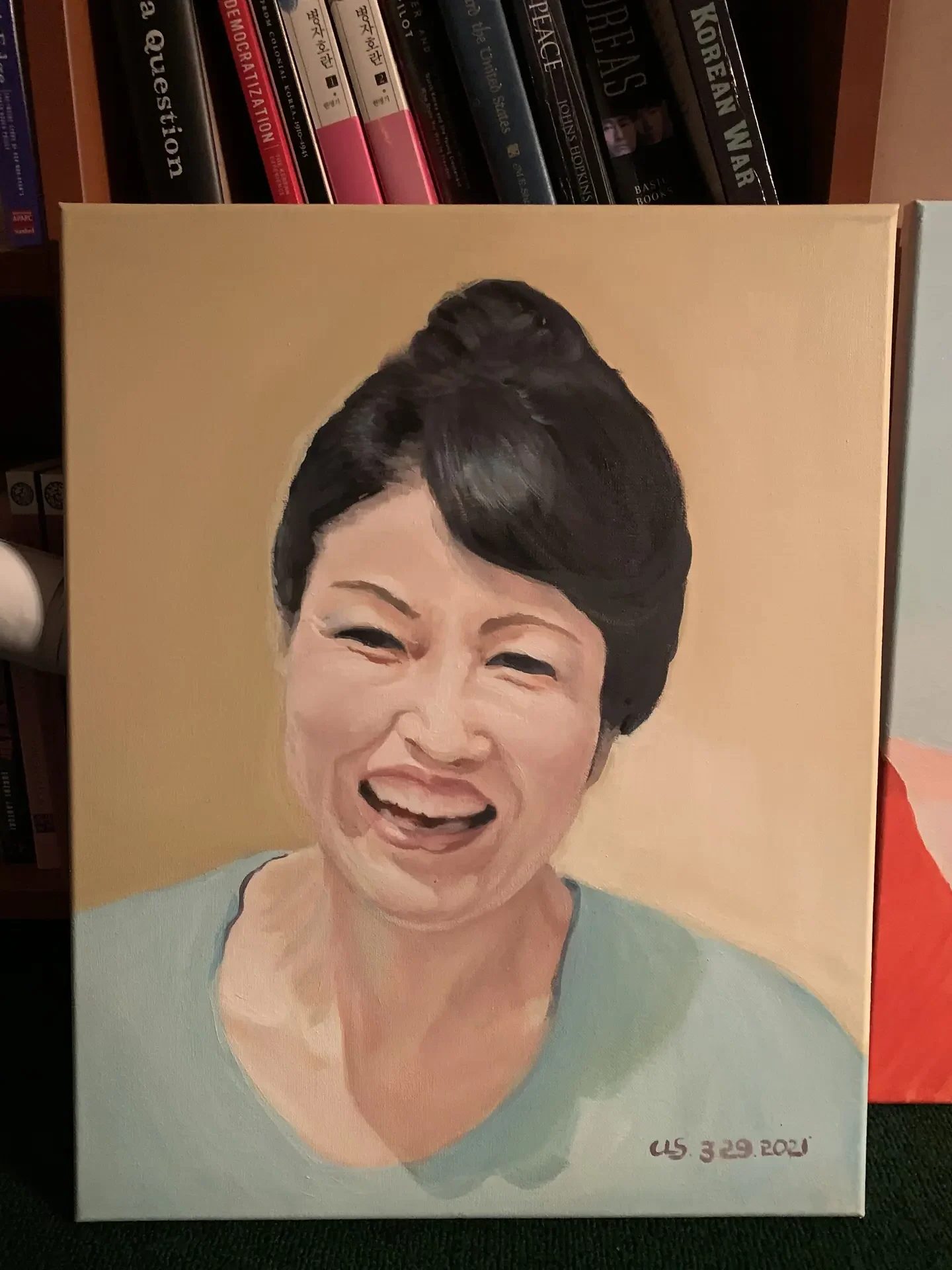 Connie Straub portrait painting