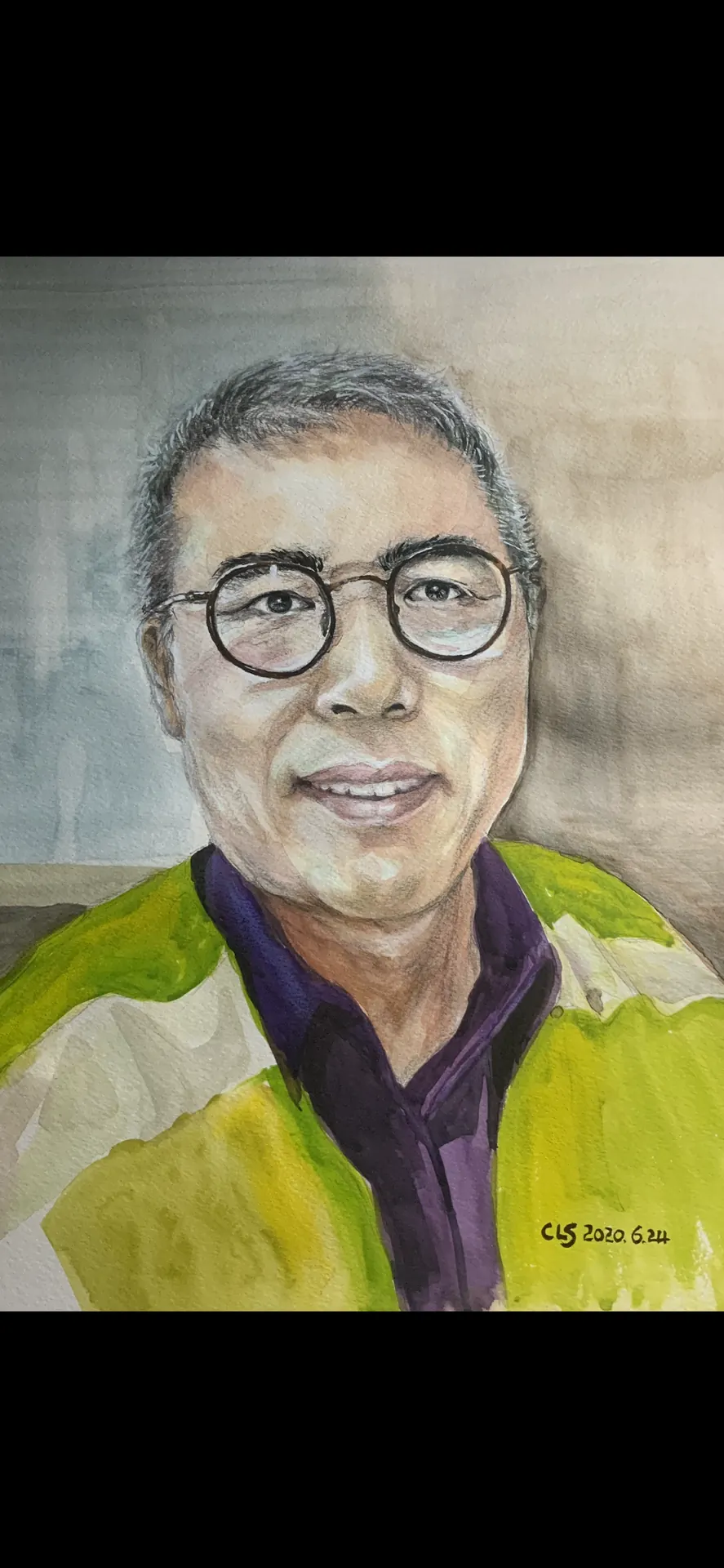 Connie Straub portrait painting