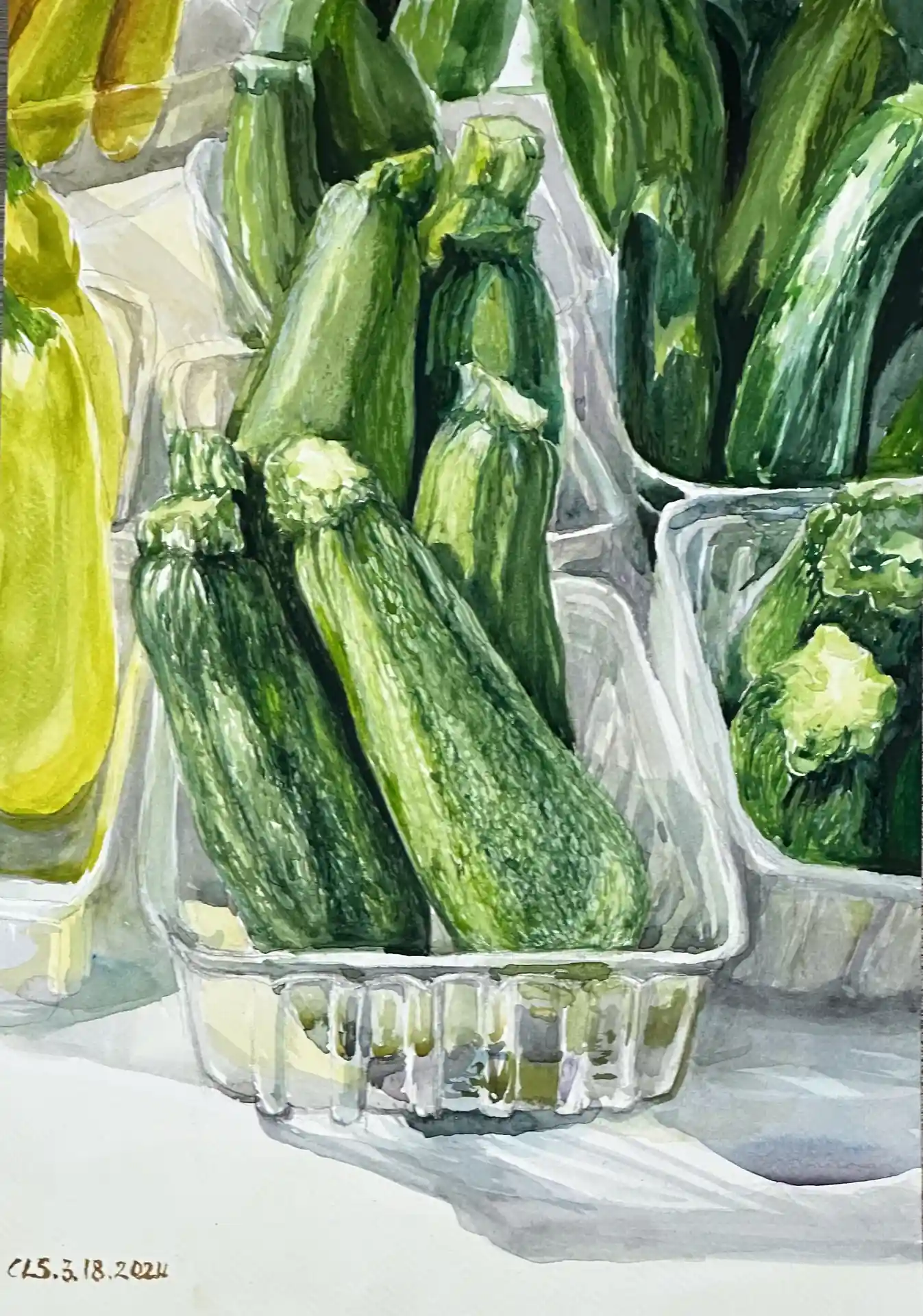 Connie Straub still life painting